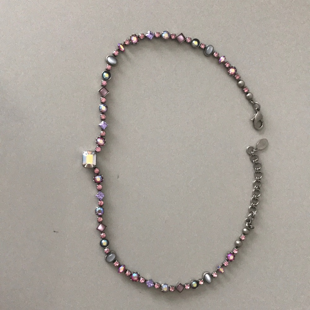 Multi pastel colored Sorelli necklace